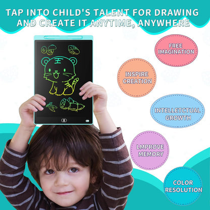 3-Pack Reusable LCD Drawing Board for Kids – Paper-Free Doodle Tablets